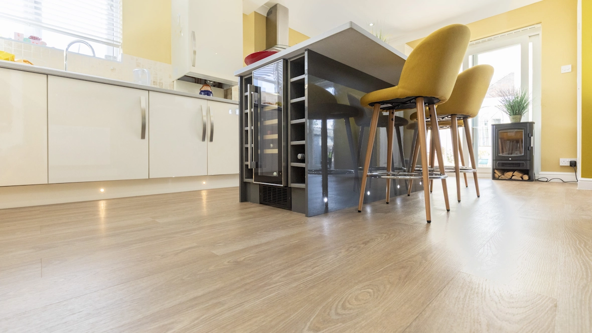 Allura Flex installed in residential kitchen